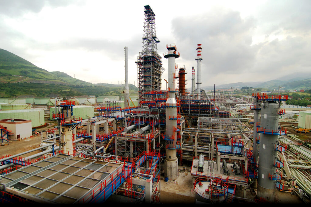 Construcción Central Petronor