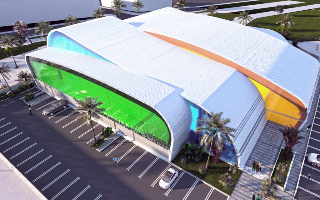 Modelado 3d Polideportivo San Pedro Alcántara